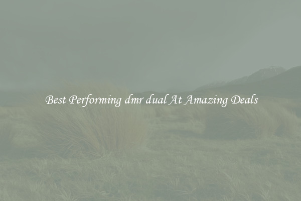Best Performing dmr dual At Amazing Deals