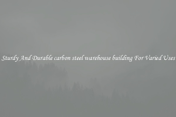 Sturdy And Durable carbon steel warehouse building For Varied Uses
