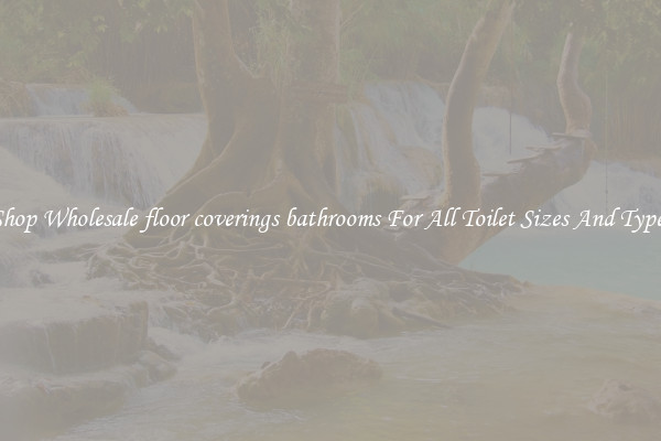 Shop Wholesale floor coverings bathrooms For All Toilet Sizes And Types