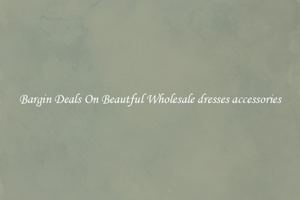 Bargin Deals On Beautful Wholesale dresses accessories